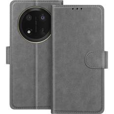 Honor magic 7 Avizar Case for Honor Magic 7 Lite Clapet Wallet and Video Holder Grey