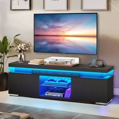 43 inch tv stand Moasis Moasis Modern Stand 43"-65" Entertainment Center TV Bench 59.1x19.3"