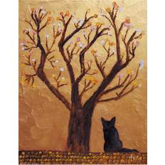 Pelcasa The Fox Tree Brown/Gold Poster 70x100cm