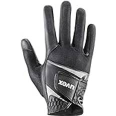 Unisex Horse Whips Uvex Sumair Riding Gloves - Black Silver