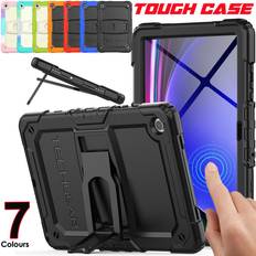A9 +tablet cover TechGear Samsung Galaxy Tab A9 Plus 11 x 210 Tough Shockproof Rugged Stand Case Cover