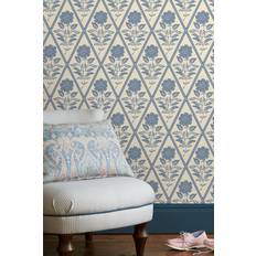 Joules Juliette Floral Print 10m x 52cm Matte Wallpaper
