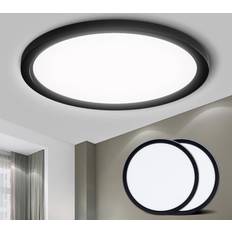 LQWELL Taklampa LED Rund Platt 18W 6000K 1600LM Takplafond