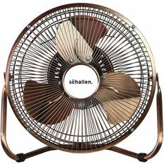 copper 9" high velocity cold air circulator adjustable floor & desk fan