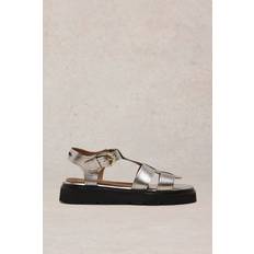 Sølv Sandaler White Stuff Metallic Rose Leather Sandals