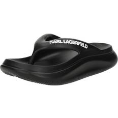 Karl Lagerfeld Dame Hjemmesko & Sandaler Karl Lagerfeld Klipklappere - Sort/Hvid
