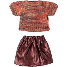 Maileg Skirt And Knitted Blouse H15 x W8 x D1.5 cm