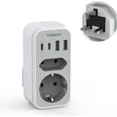 Elartiklar Tessan 6 i 1 Reseadapter Typ G