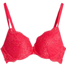Cubus Push Up Bra with Lace - Red