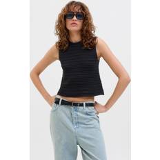 Dame - One Size Sweatere JJXX JXZUSANNAH Sticktop Sticktop - Sort
