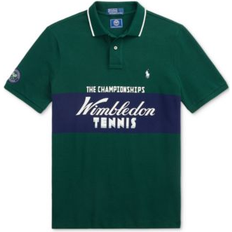 Polo Ralph Lauren Unisex Polo Shirts Polo Ralph Lauren Wimbledon Classic-Fit Logo Shirt - Vintage Pine Multi