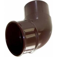 Roof Accessories FloPlast Brown Round Downpipe 112.5 Offset Bend