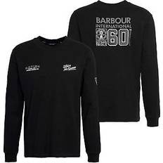 Barbour International T-Shirt Steve Mcqueen Jahrestag - Black