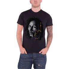 Bob Marley Rasta Portrait T Shirt - Black