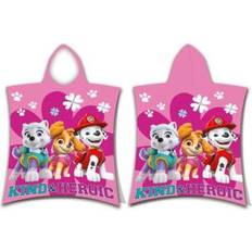 Pink Baby Towels Paw Patrol Kind and Heroic Hooded Towel Poncho