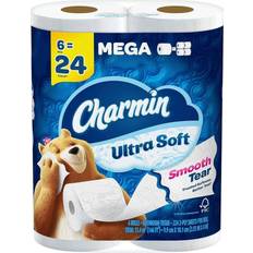 Ultra Soft Toilet Paper 6 Mega Rolls