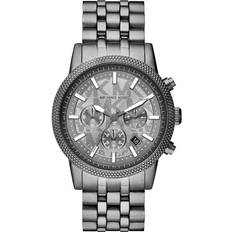 Michael Kors Oversized Hutton Gunmetal Watch Grey