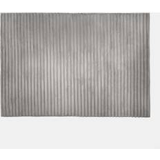 OHS Faux Fur Ribbed Grey 160x230cm