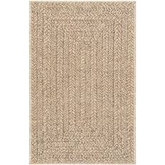 vidaXL Rug zizur 240x340 Jute Look Brown 240x340cm