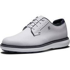 FootJoy Traditions Spikeless Golfsko - White/Navy