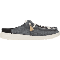 Hey Dude Slippers & Sandals Hey Dude Wendy Slip Cottage Crochet - Black/Multi