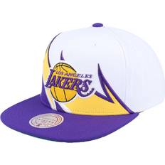 Mitchell & Ness NBA Vit Snapback Keps Los Angeles Lakers Waverunner White Purple
