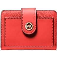 Michael Kors Portafoglio Mercer Piccolo In Pelle - Rosso