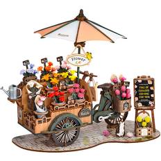 Rolife Modeller & Byggsatser Rolife Blossom Varukorg TGS03 187 Del Miniatyr Diorama