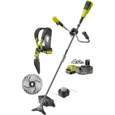 Grästrimmer batteridriven Ryobi Batteridriven Röjsåg 18 V 38 cm 4,0 Ah