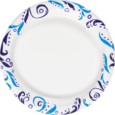 Party Supplies Great Value Everyday Disposable Paper Plates 10" 50 Count