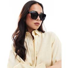 Vero Moda Oversized Square Sunglasses - Black