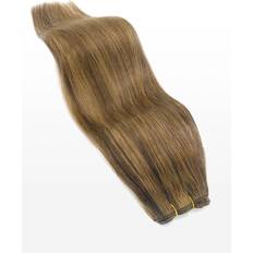 Hickenbick Luxury Hair Weft 15.7 inch M6/27 Highlighted Chocolate Brown & Caramel Blonde