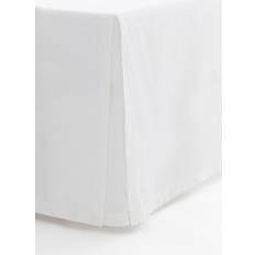 Bettüberzüge H&M Betthusse aus Leinenmix 140 x 200 cm - Weiß Bettüberzug Weiß (200x140cm)