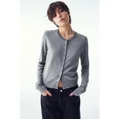 H&M Knitted Cardigan - Grey
