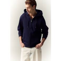 H&M Chaqueta Sudadera Con Capucha Regular Fit - Azul Marino