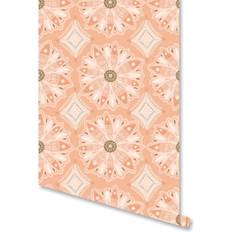 Ancoree Boho Pink Floral Wallpaper 45 x 200 cm