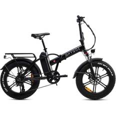 Hygge Fällbar Fat Tyre Elcykel 48V 14Ah Onyx Svart