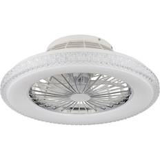 Globo Takfläktar Globo LED Deckenventilator Dimmbar Fernbedienung D 50 cm
