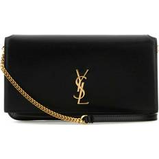 Saint Laurent Cassandre Crossbody Bag - Black