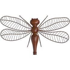Country Living The Collection Metal Art Dragonfly Brown 33.5cm H X 57cm W Wall Decor