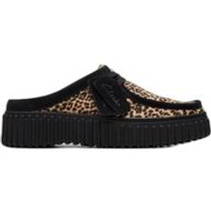 Ruskind Sandaler med hæl Clarks Premium Torhill Mule D 38 Leopard Print