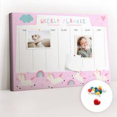 Pink Presentation Boards East Urban Home Anavae Cork Cork Board Pink 40cm H x 60cm W x 2.5cm D