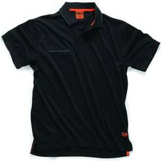 Work Tops Scruffs Worker Polo Shirt - Black