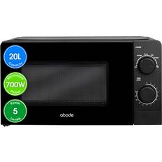 Microwave Ovens Abode AMM2005B 20L Manual Microwave Black