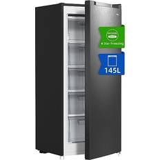 Congeladores Chiq Gefrierschrank FSD160D4E Wechselbarer Türanschlag 126 x 54 x 55 cm Schwarz