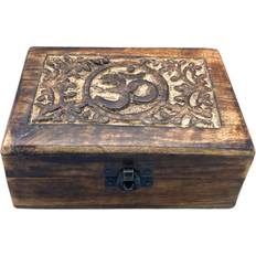 Small Boxes Hand-Carved Wooden Boxes 15x10x6cm Small Box