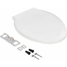 Belfry Bathroom Leite Soft Close Elongated Toilet Seat 35 cm D