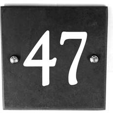Garden & Outdoor Environment Dakota Fields DeDee Surface Flush Mount House Number 15cm H x 15cm W x 1cm D