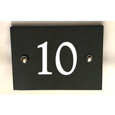Garden & Outdoor Environment Dakota Fields Brumby 10 cm H Stone House Number - Black
