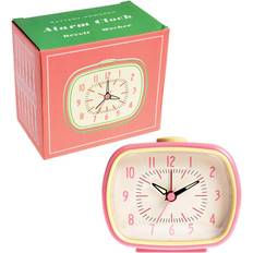 Pink Alarm Clocks Rex London Pink Retro Alarm Clock